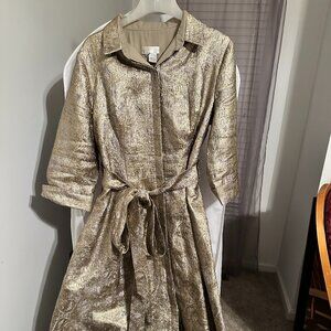 Janique by Kourosh Babaian Gown - Metallic Jacquard